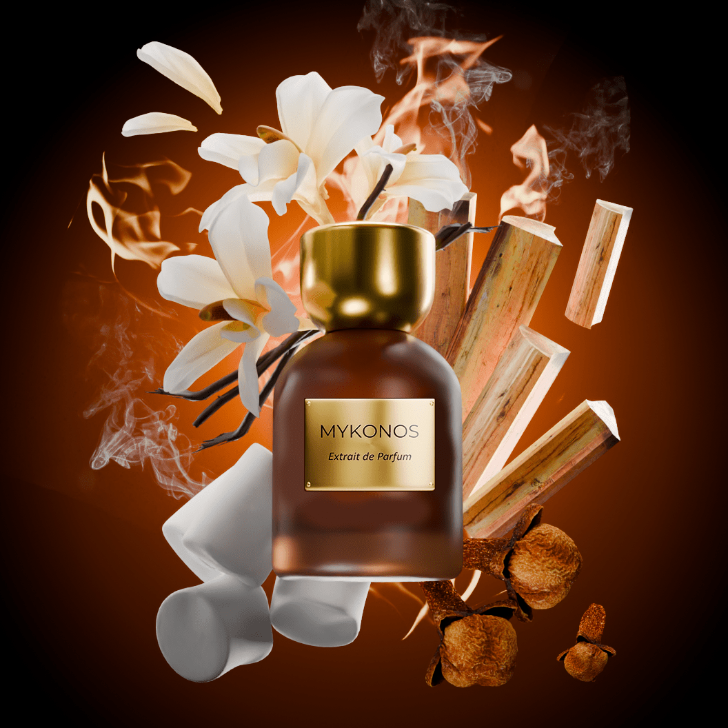 How to Wear Mykonos Bonfire Vanilla: Sprays, Occasions, Layering - Mykonos